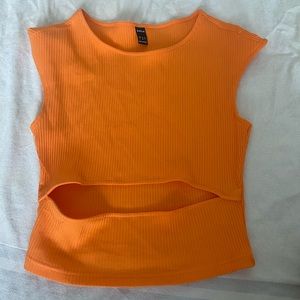 Orange top